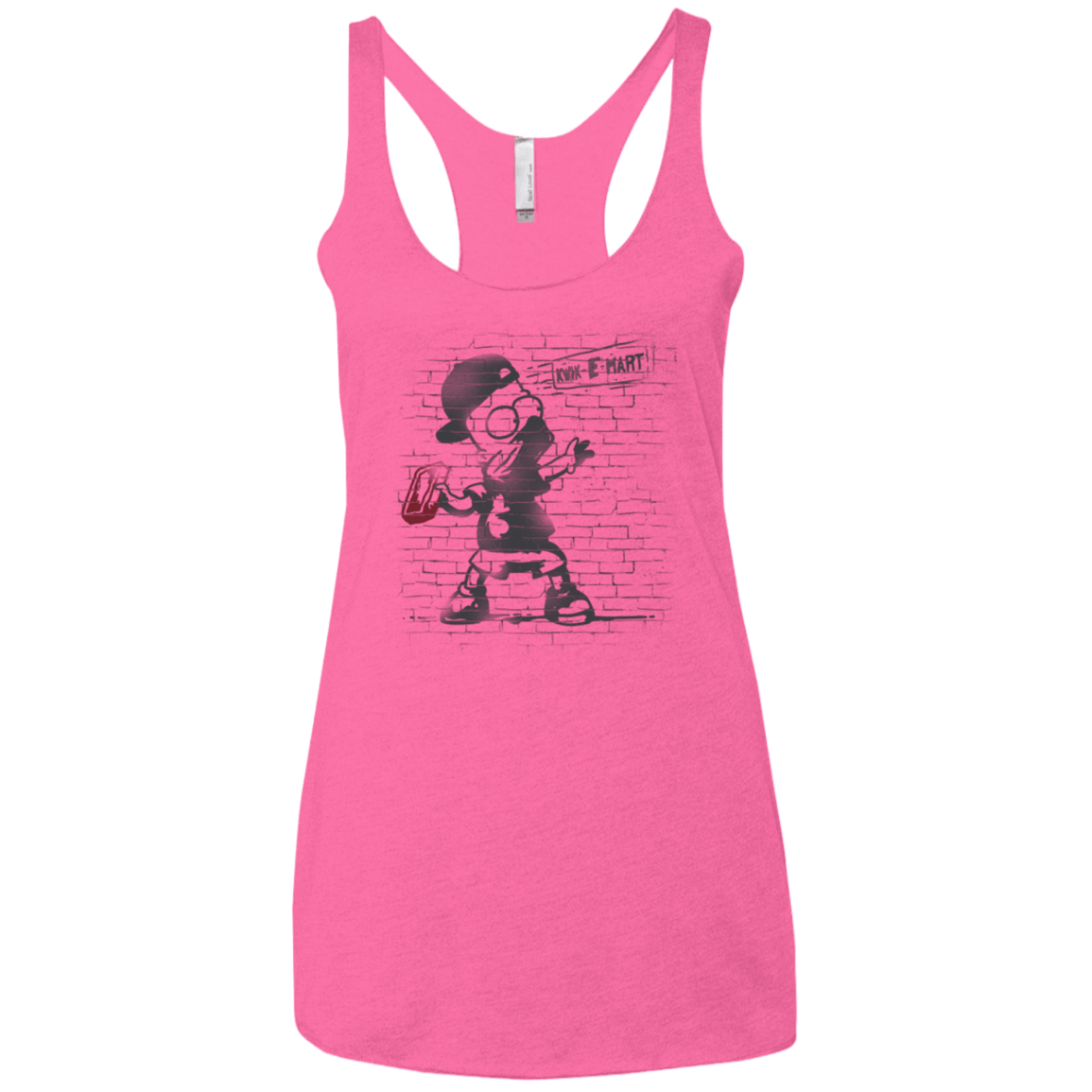 T-Shirts Vintage Pink / X-Small BRICK E MART Women's Triblend Racerback Tank