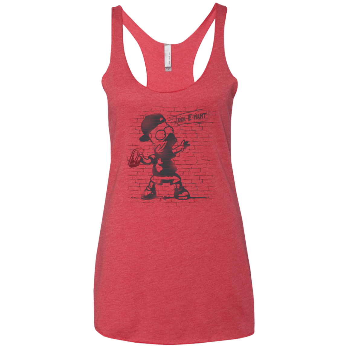 T-Shirts Vintage Red / X-Small BRICK E MART Women's Triblend Racerback Tank