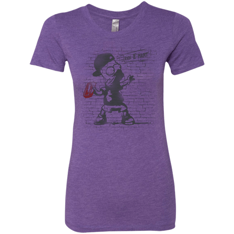 T-Shirts Purple Rush / S BRICK E MART Women's Triblend T-Shirt