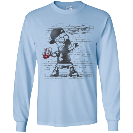 T-Shirts Light Blue / YS BRICK E MART Youth Long Sleeve T-Shirt