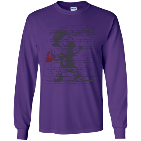 T-Shirts Purple / YS BRICK E MART Youth Long Sleeve T-Shirt