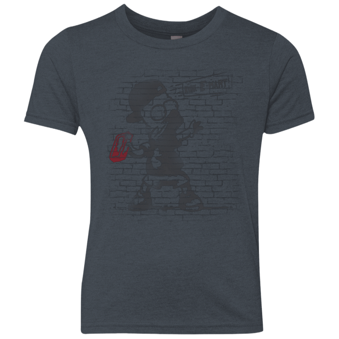 T-Shirts Vintage Navy / YXS BRICK E MART Youth Triblend T-Shirt