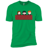 T-Shirts Kelly Green / YXS Brick Wall Boys Premium T-Shirt