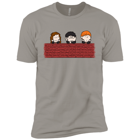T-Shirts Light Grey / YXS Brick Wall Boys Premium T-Shirt