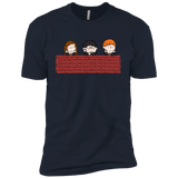 T-Shirts Midnight Navy / YXS Brick Wall Boys Premium T-Shirt