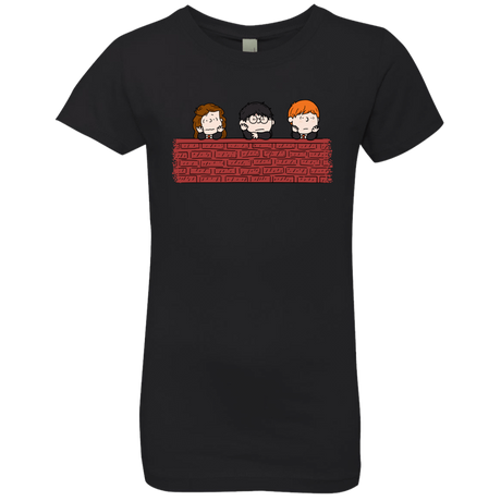 T-Shirts Black / YXS Brick Wall Girls Premium T-Shirt