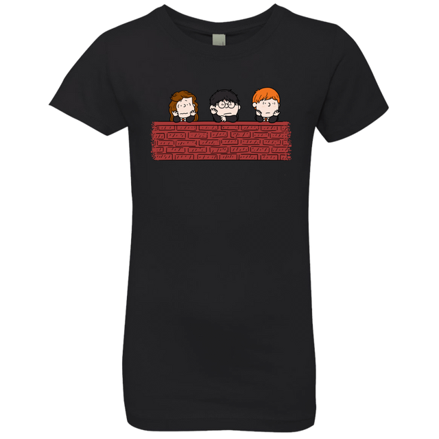 T-Shirts Black / YXS Brick Wall Girls Premium T-Shirt