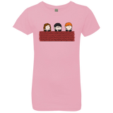 T-Shirts Light Pink / YXS Brick Wall Girls Premium T-Shirt