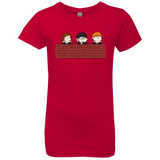 T-Shirts Red / YXS Brick Wall Girls Premium T-Shirt