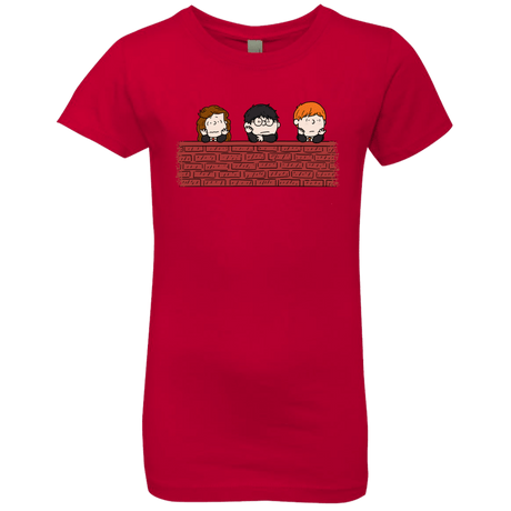 T-Shirts Red / YXS Brick Wall Girls Premium T-Shirt
