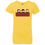 T-Shirts Vibrant Yellow / YXS Brick Wall Girls Premium T-Shirt