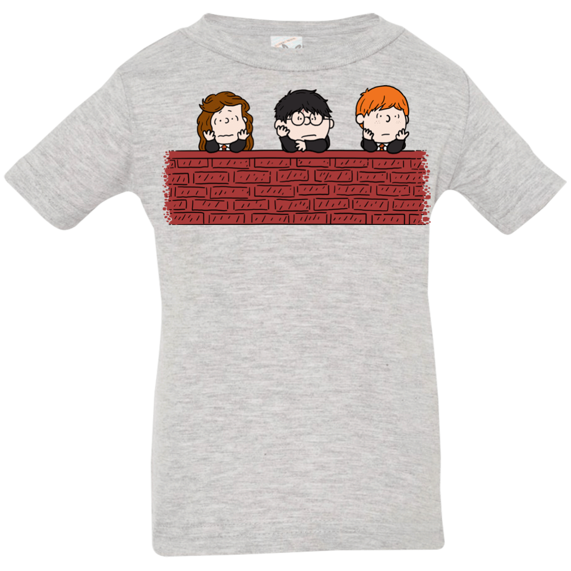 T-Shirts Heather Grey / 6 Months Brick Wall Infant Premium T-Shirt