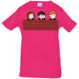 T-Shirts Hot Pink / 6 Months Brick Wall Infant Premium T-Shirt
