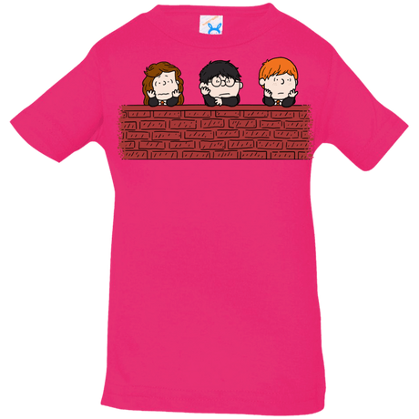 T-Shirts Hot Pink / 6 Months Brick Wall Infant Premium T-Shirt