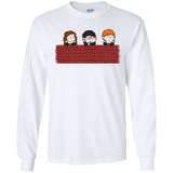 T-Shirts White / S Brick Wall Men's Long Sleeve T-Shirt