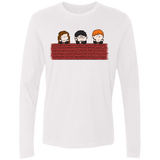 T-Shirts White / S Brick Wall Men's Premium Long Sleeve
