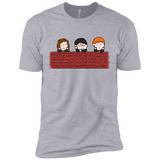 T-Shirts Heather Grey / X-Small Brick Wall Men's Premium T-Shirt