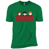 T-Shirts Kelly Green / X-Small Brick Wall Men's Premium T-Shirt