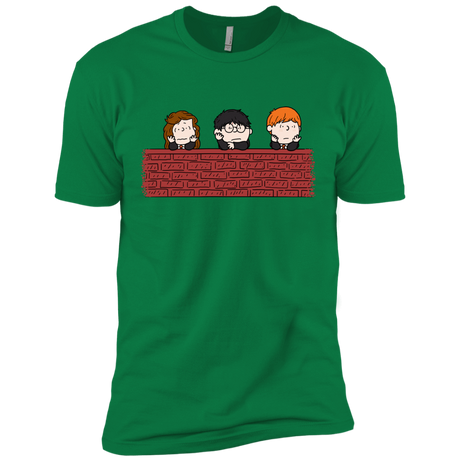 T-Shirts Kelly Green / X-Small Brick Wall Men's Premium T-Shirt