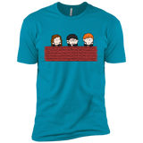 T-Shirts Turquoise / X-Small Brick Wall Men's Premium T-Shirt