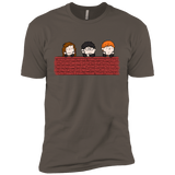 T-Shirts Warm Grey / X-Small Brick Wall Men's Premium T-Shirt