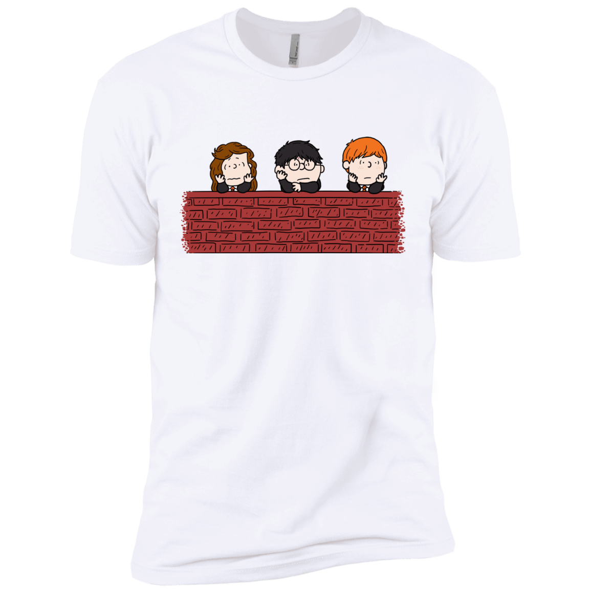 T-Shirts White / X-Small Brick Wall Men's Premium T-Shirt
