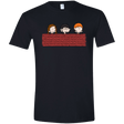 T-Shirts Black / X-Small Brick Wall Men's Semi-Fitted Softstyle