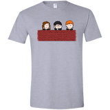 T-Shirts Sport Grey / X-Small Brick Wall Men's Semi-Fitted Softstyle