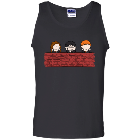 T-Shirts Black / S Brick Wall Men's Tank Top