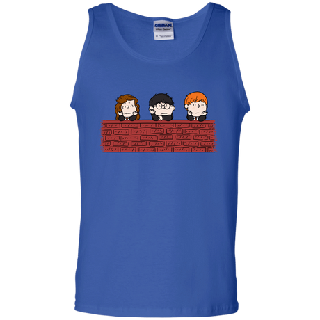 T-Shirts Royal / S Brick Wall Men's Tank Top