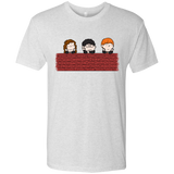 T-Shirts Heather White / S Brick Wall Men's Triblend T-Shirt