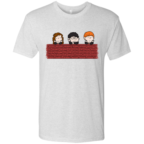 T-Shirts Heather White / S Brick Wall Men's Triblend T-Shirt