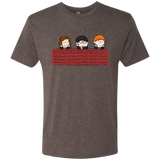 T-Shirts Macchiato / S Brick Wall Men's Triblend T-Shirt