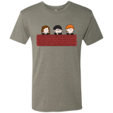 T-Shirts Venetian Grey / S Brick Wall Men's Triblend T-Shirt