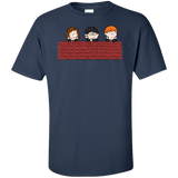 T-Shirts Navy / XLT Brick Wall Tall T-Shirt