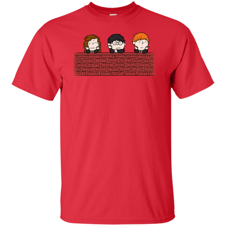 T-Shirts Red / XLT Brick Wall Tall T-Shirt