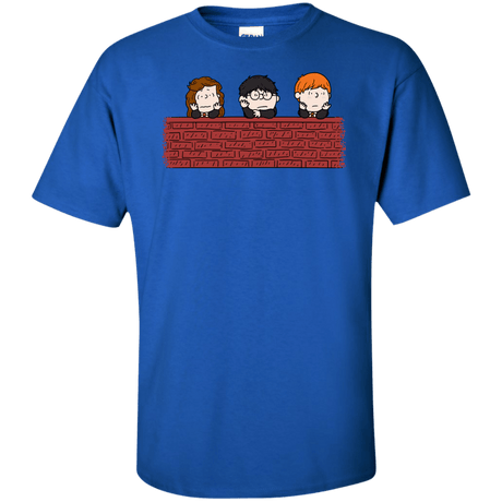 T-Shirts Royal / XLT Brick Wall Tall T-Shirt