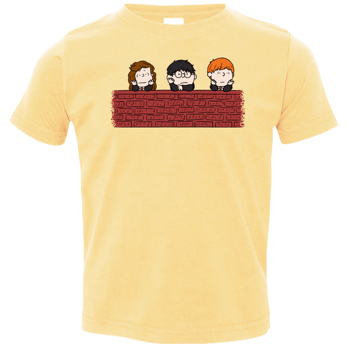 T-Shirts Butter / 2T Brick Wall Toddler Premium T-Shirt