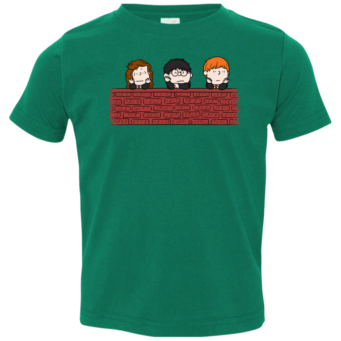 T-Shirts Kelly / 2T Brick Wall Toddler Premium T-Shirt