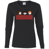 T-Shirts Black / S Brick Wall Women's Long Sleeve T-Shirt