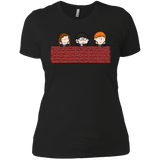 T-Shirts Black / X-Small Brick Wall Women's Premium T-Shirt