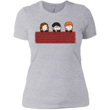 T-Shirts Heather Grey / X-Small Brick Wall Women's Premium T-Shirt