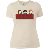 T-Shirts Ivory/ / X-Small Brick Wall Women's Premium T-Shirt