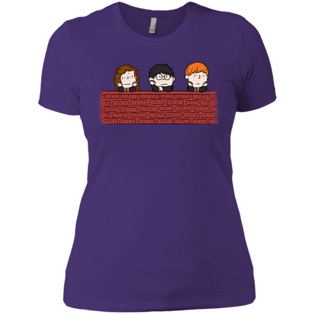 T-Shirts Purple Rush/ / X-Small Brick Wall Women's Premium T-Shirt