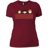T-Shirts Scarlet / X-Small Brick Wall Women's Premium T-Shirt