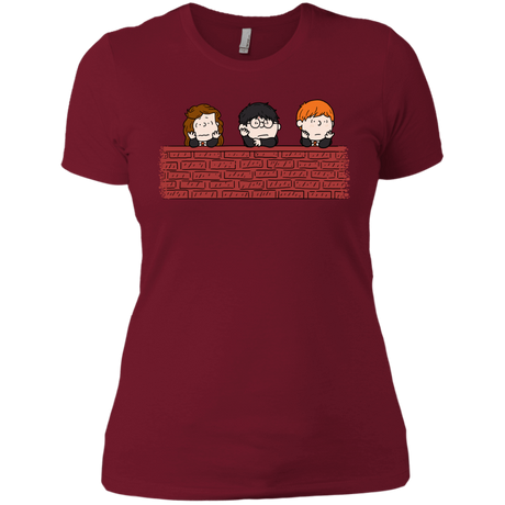 T-Shirts Scarlet / X-Small Brick Wall Women's Premium T-Shirt