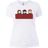 T-Shirts White / X-Small Brick Wall Women's Premium T-Shirt
