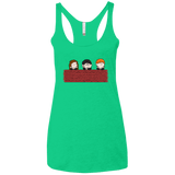 T-Shirts Envy / X-Small Brick Wall Women's Triblend Racerback Tank