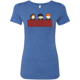 T-Shirts Vintage Royal / S Brick Wall Women's Triblend T-Shirt