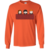 T-Shirts Orange / YS Brick Wall Youth Long Sleeve T-Shirt